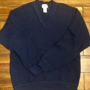 Llbean Mens Vneck Sweater 